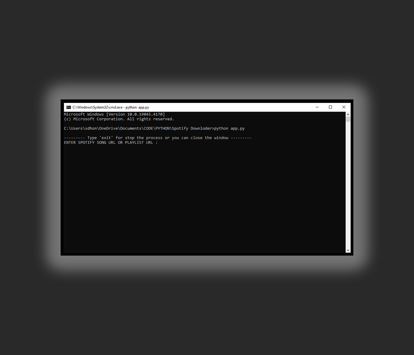 Spotify Song Downloder
